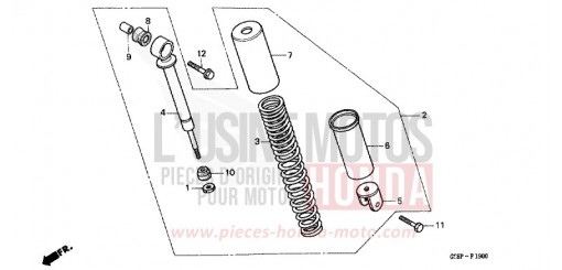 COUSSIN ARRIERE PK50MP de 1993